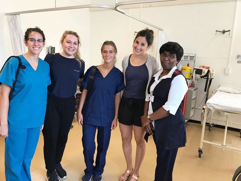 What are the highlights of the medical and healthcare internships abroad?