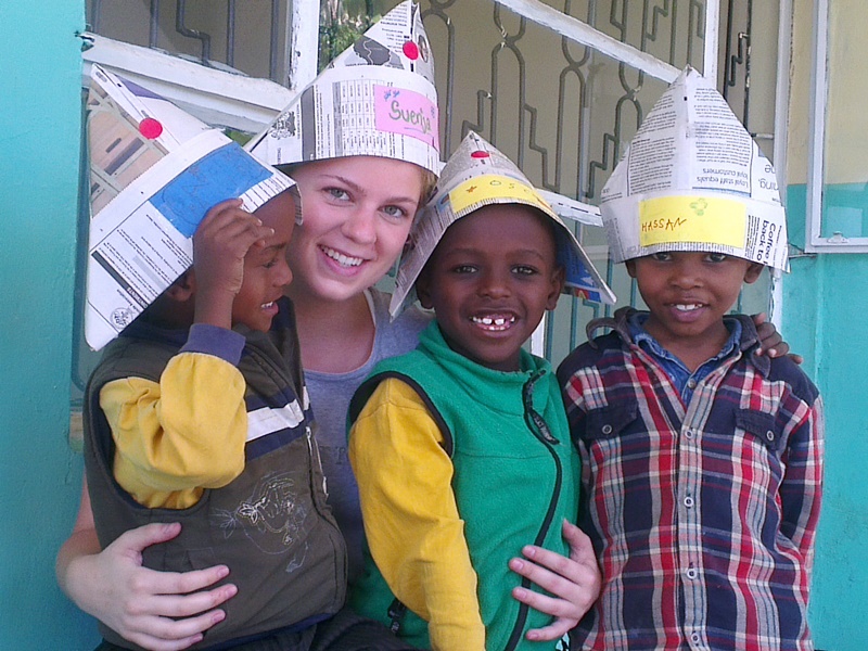 Where are the childcare volunteer programs available?