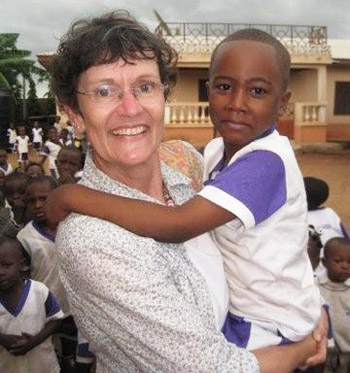 Voluntario en Ghana