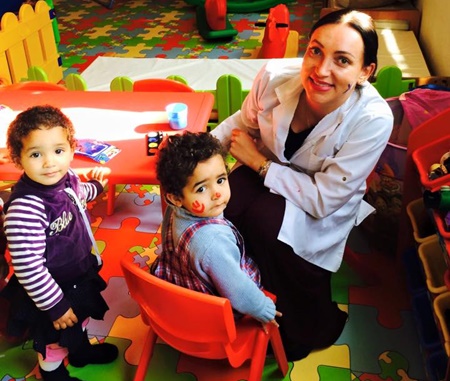 Programa de voluntariado de cuidado infantil en Marruecos