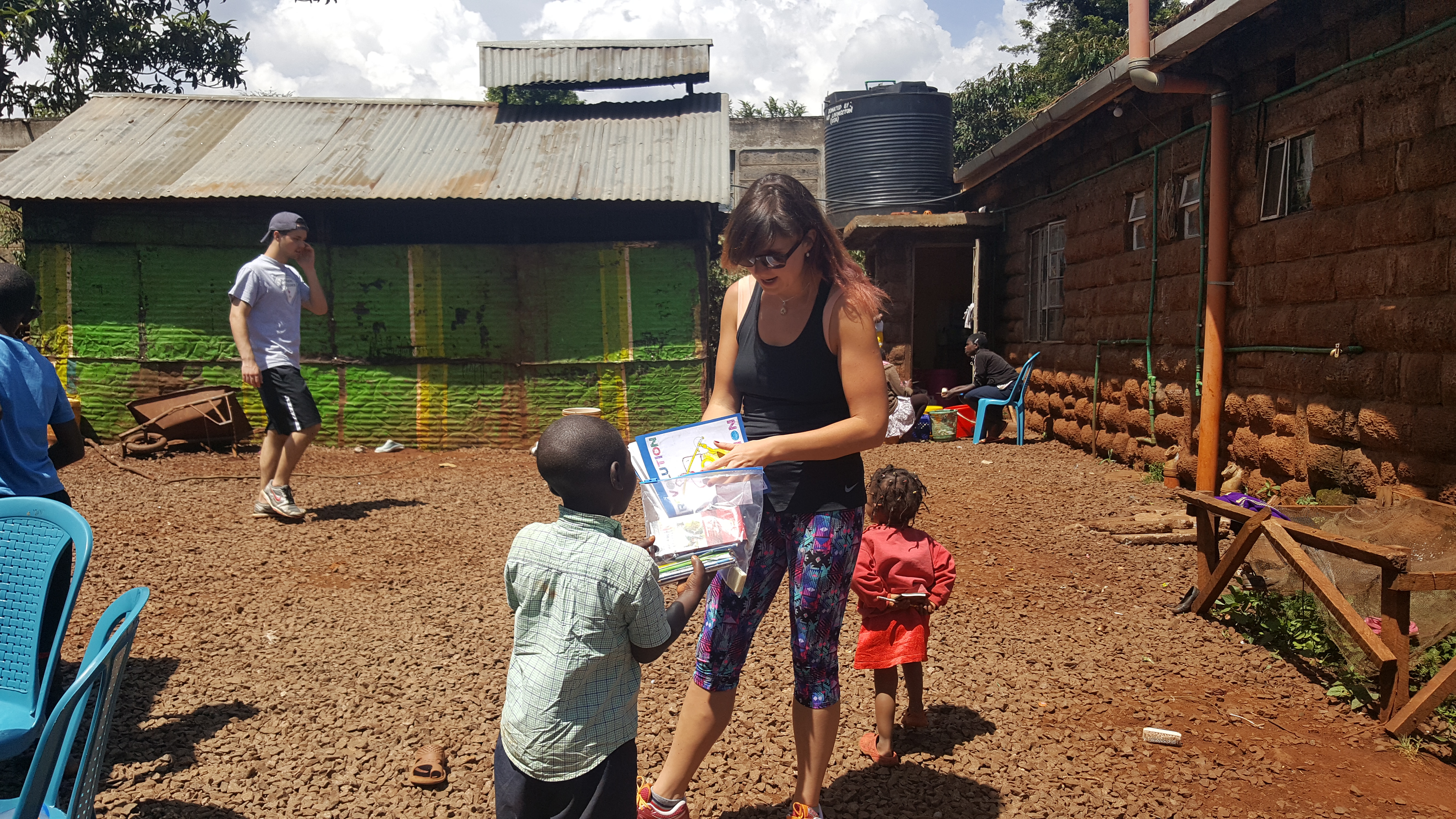 volunteer in Kenya