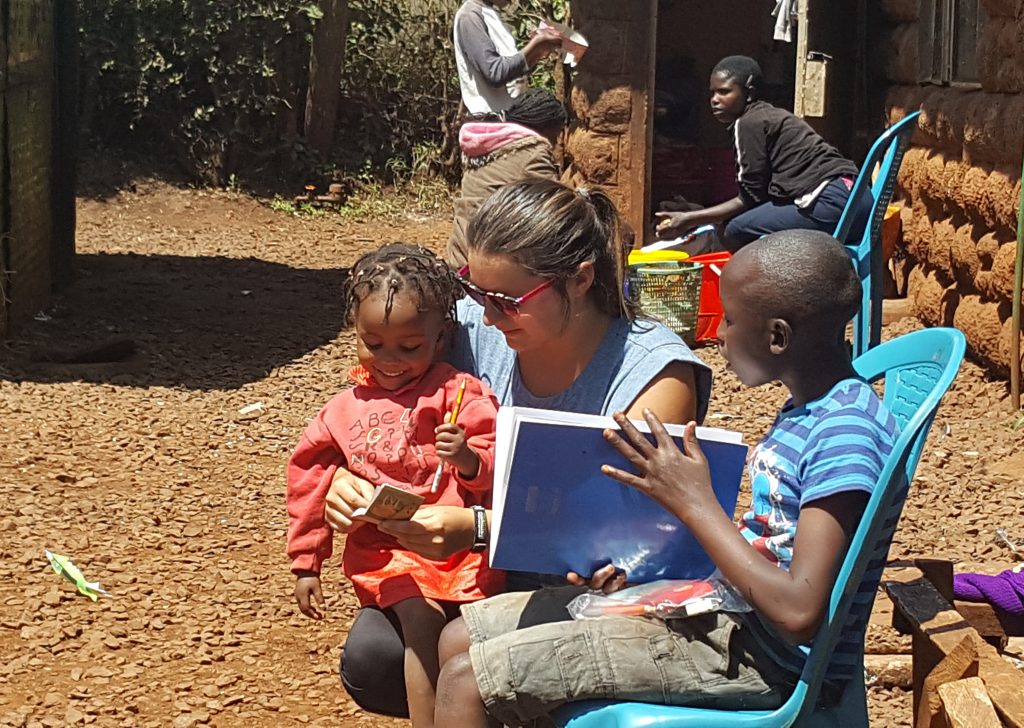 volunteering with children in tanzania