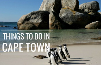 things to in Cape town