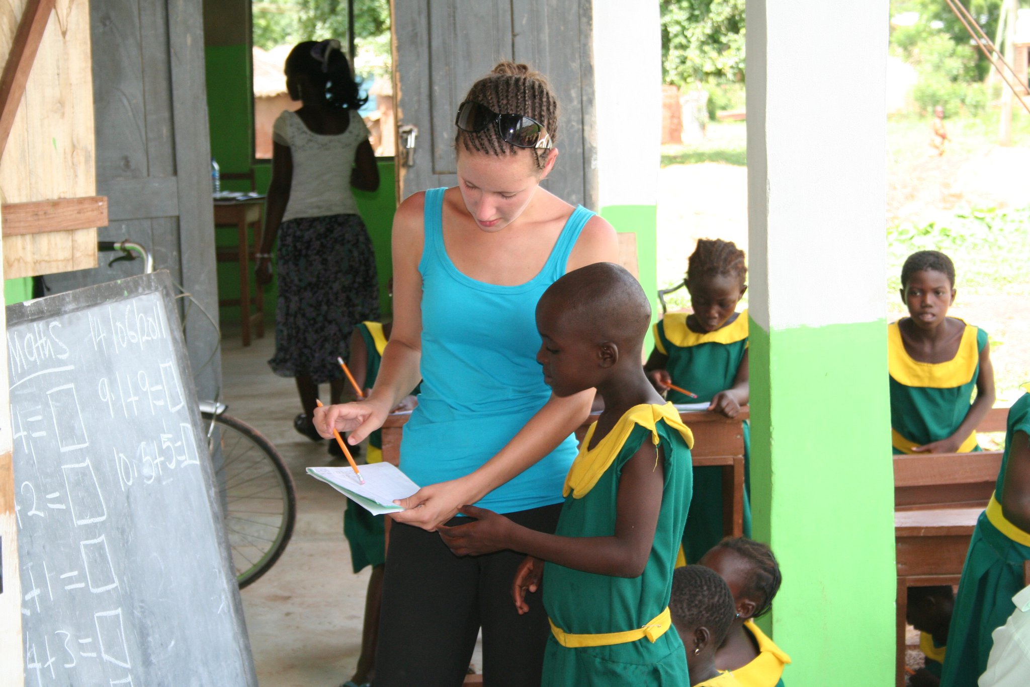 volunteer in Ghana