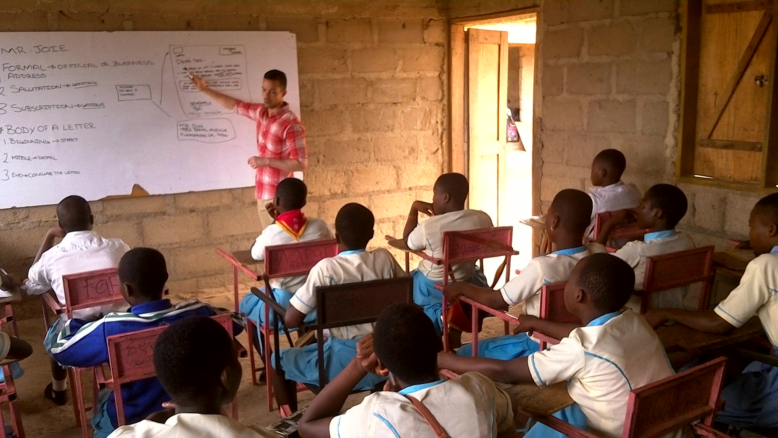 teaching volunteer in Ghana