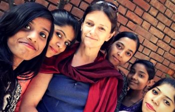 volunteering experience in India