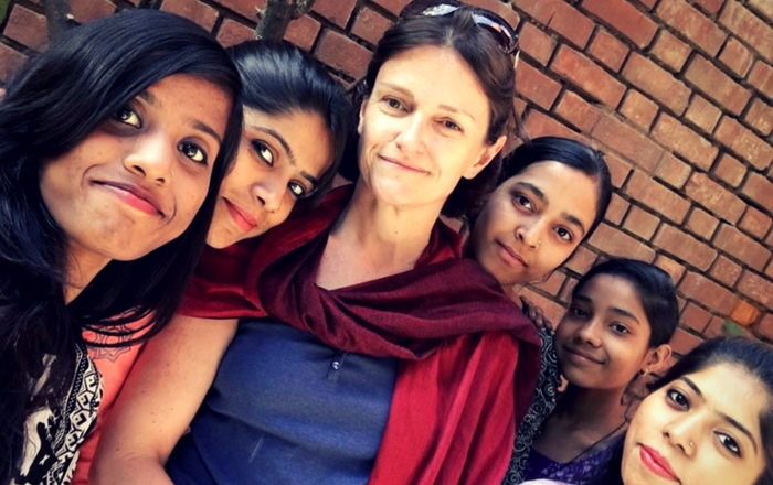 volunteering experience in India