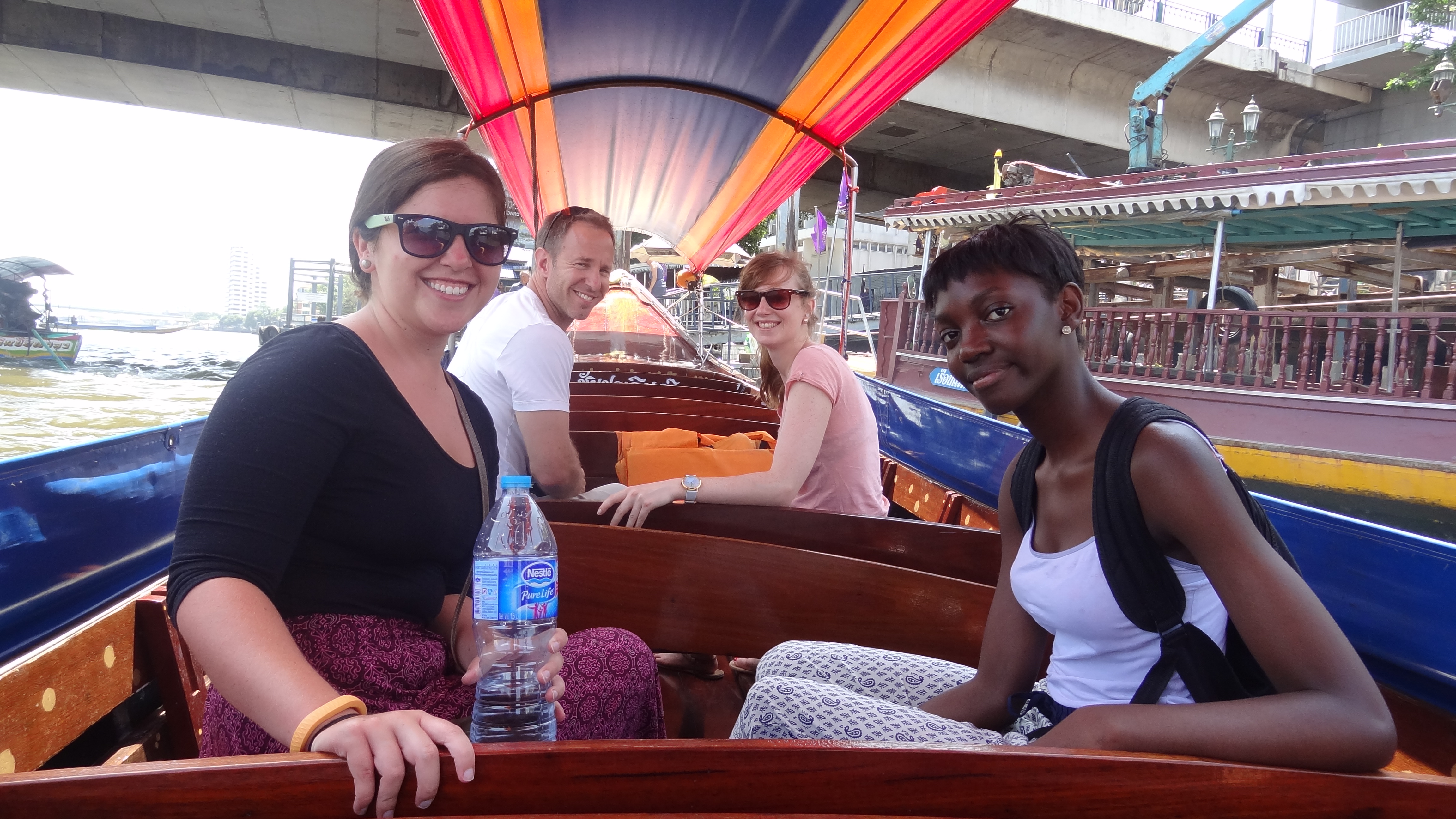 Floating Market In Bangkok 