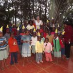 volunteering at an orphanage