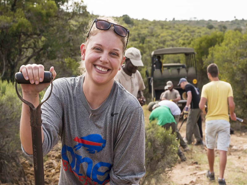 wildlife volunteer in South Africa