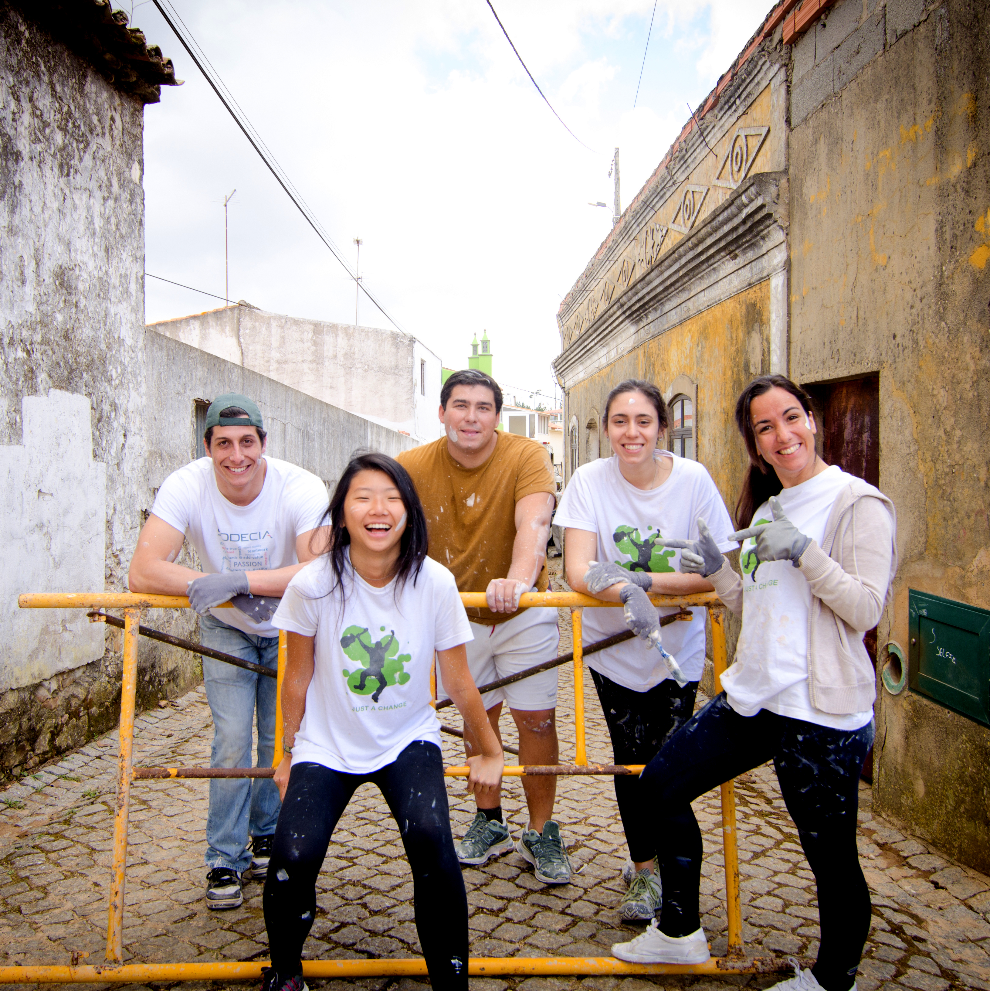 Group volunteer in Portugal