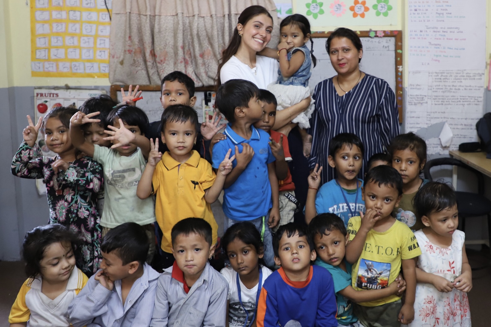 teaching in nepal