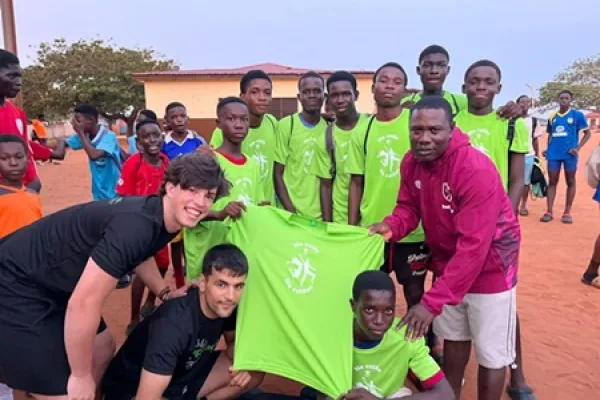 Freiwilliges Programm für Freizeitsportler in Accra, Gana