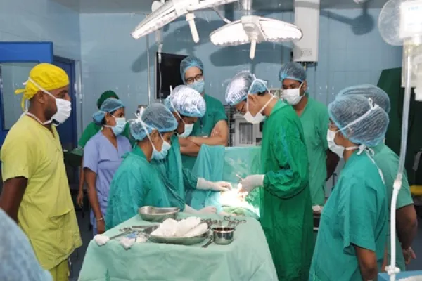 Tirocínio infermierístico no Sri Lanka