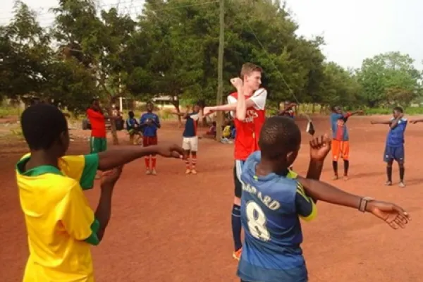 Freiwilliges Sportvolontariat em Gana | Allenamen van calcio