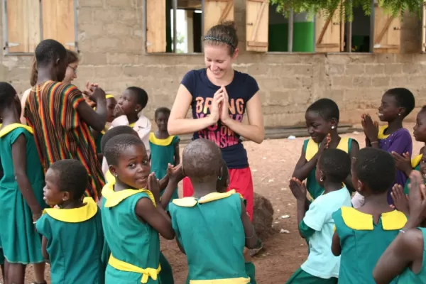Girl Teaching Ghana - Ghana