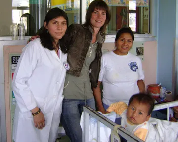 Vrijwilliger in Ecuador