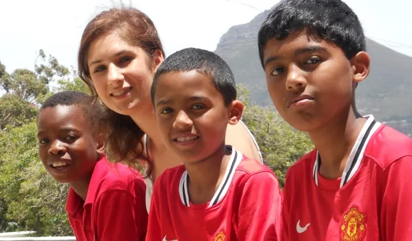 Les presentamos a Caroline Poell, voluntaria en Sudáfrica.